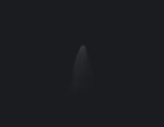 Komet PANSTARRS, Zeichnung des visuellen Eindrucks im Okular am 14.04.2013, C.Preuß