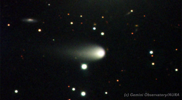 Komet ISON, (c) Gemini Observatory/AURA