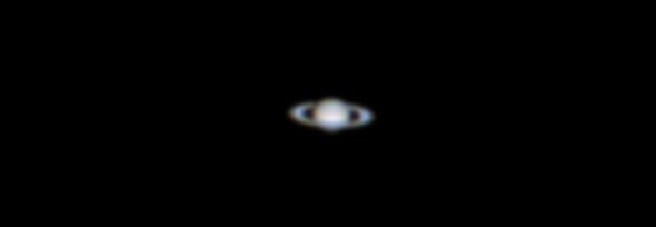 Der Saturn von der Erde aus gesehen, (c) C. Preuß
