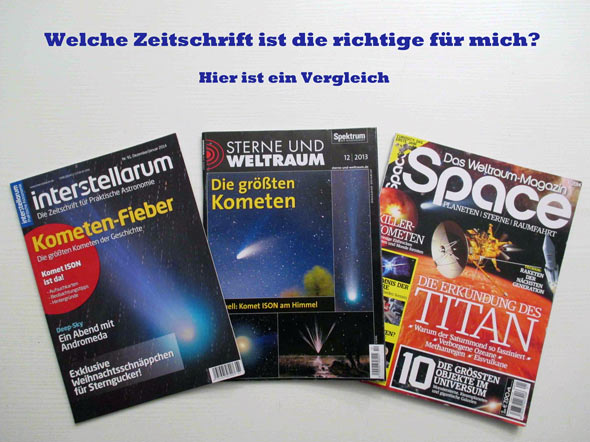 Zeitschriftenvergleich, Foto: D. Bockshecker